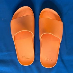 ARCHIES Orange Slide Sandals